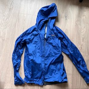 Patagonia Shell rain jacket Men’s M blue